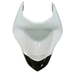 Kawasaki ZX-6R / 636 2007-2008 Black, White, and Green Monster Edition tail section fairing detail view 6