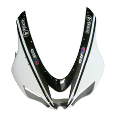 Kawasaki ZX-6R / 636 2007-2008 Black, White, and Green Monster Edition tail section fairing detail view 1