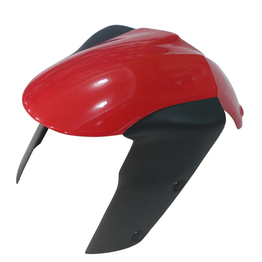 Kawasaki ZX-6R / 636 2007-2008 Black, Red, and White Raindrop Edition tail section fairing detail view 4