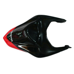 Kawasaki ZX-6R / 636 2007-2008 Black, Red, and Orange Monster Edition tail section fairing detail view 8