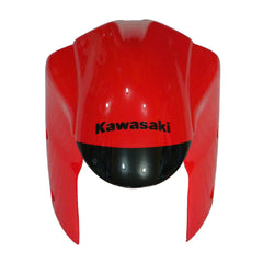 Kawasaki ZX-6R / 636 2007-2008 Black, Red, and Orange Monster Edition tail section fairing detail view 12