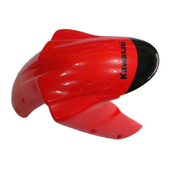 Kawasaki ZX-6R / 636 2007-2008 Black, Red, and Orange Monster Edition tail section fairing detail view 13