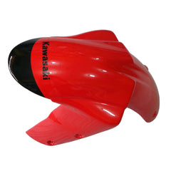 Kawasaki ZX-6R / 636 2007-2008 Black, Red, and Orange Monster Edition tail section fairing detail view 14