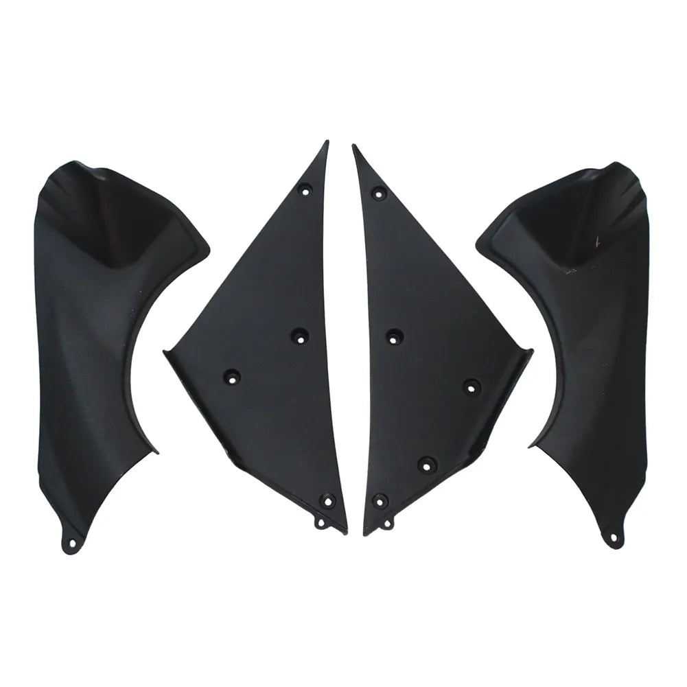 Kawasaki ZX-6R / 636 2007-2008 Black, Red, and Orange Monster Edition tail section fairing detail view 15