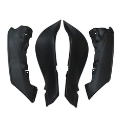 Kawasaki ZX-6R / 636 2007-2008 Black, Red, and Orange Monster Edition tail section fairing detail view 16