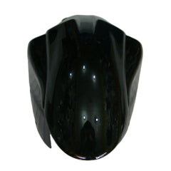 Kawasaki ZX-6R / 636 2007-2008 Black and Green Monster Edition with Logos tail section fairing detail view 5