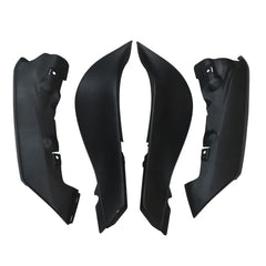 Kawasaki ZX-6R / 636 2007-2008 Black and Green Monster Edition with Logos tail section fairing detail view 16
