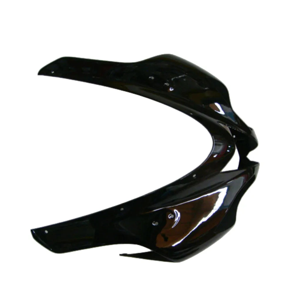 Kawasaki ZX-6R / 636 2007-2008 Black and Green Monster Edition with Logos tail section fairing detail view 13