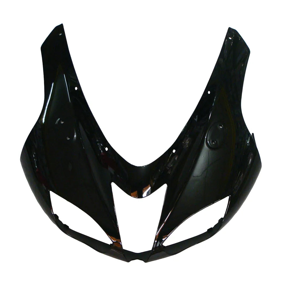 Kawasaki ZX-6R / 636 2007-2008 Matte Black and Black tail section fairing detail view 4
