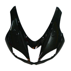Kawasaki ZX-6R / 636 2007-2008 Matte Black and Black tail section fairing detail view 4