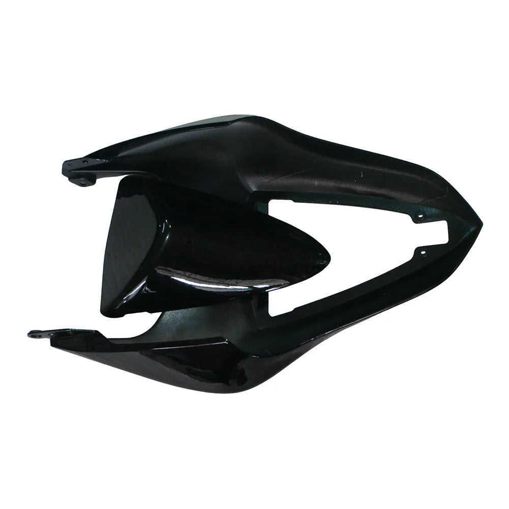 Kawasaki ZX-6R / 636 2007-2008 Matte Black and Black tail section fairing detail view 10