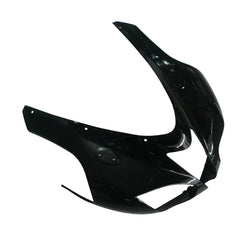 Kawasaki ZX-6R / 636 2007-2008 Matte Black and Black tail section fairing detail view 5