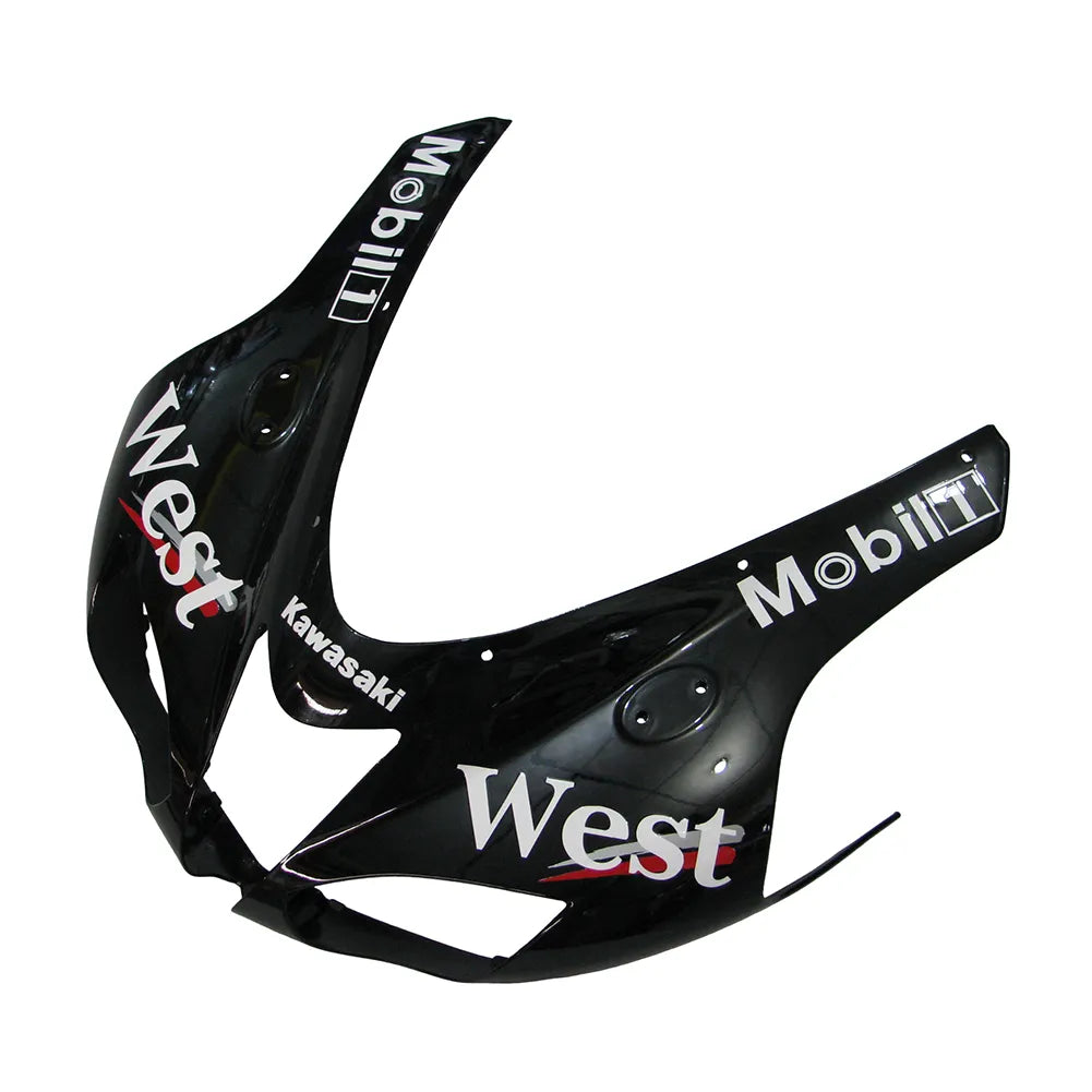 Kawasaki ZX-6R / 636 2007-2008 WEST Edition B tail section fairing detail view 2