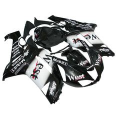 Kawasaki ZX-6R / 636 2007-2008 WEST Edition B full fairing kit set view