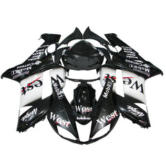 Kawasaki ZX-6R / 636 2007-2008 WEST Edition B fairing kit front view