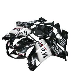 Kawasaki ZX-6R / 636 2007-2008 WEST Edition B fairing kit left side view