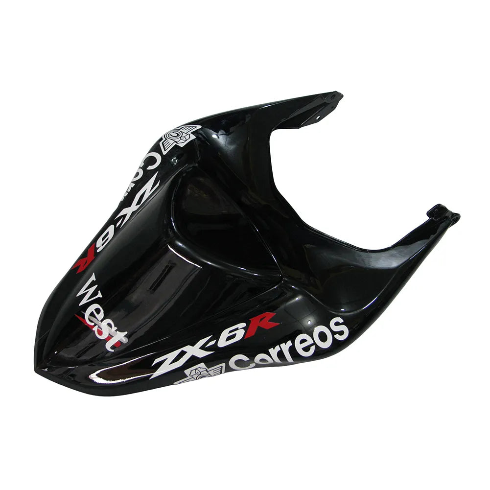 Kawasaki ZX-6R / 636 2007-2008 WEST Edition B tail section fairing detail view 6