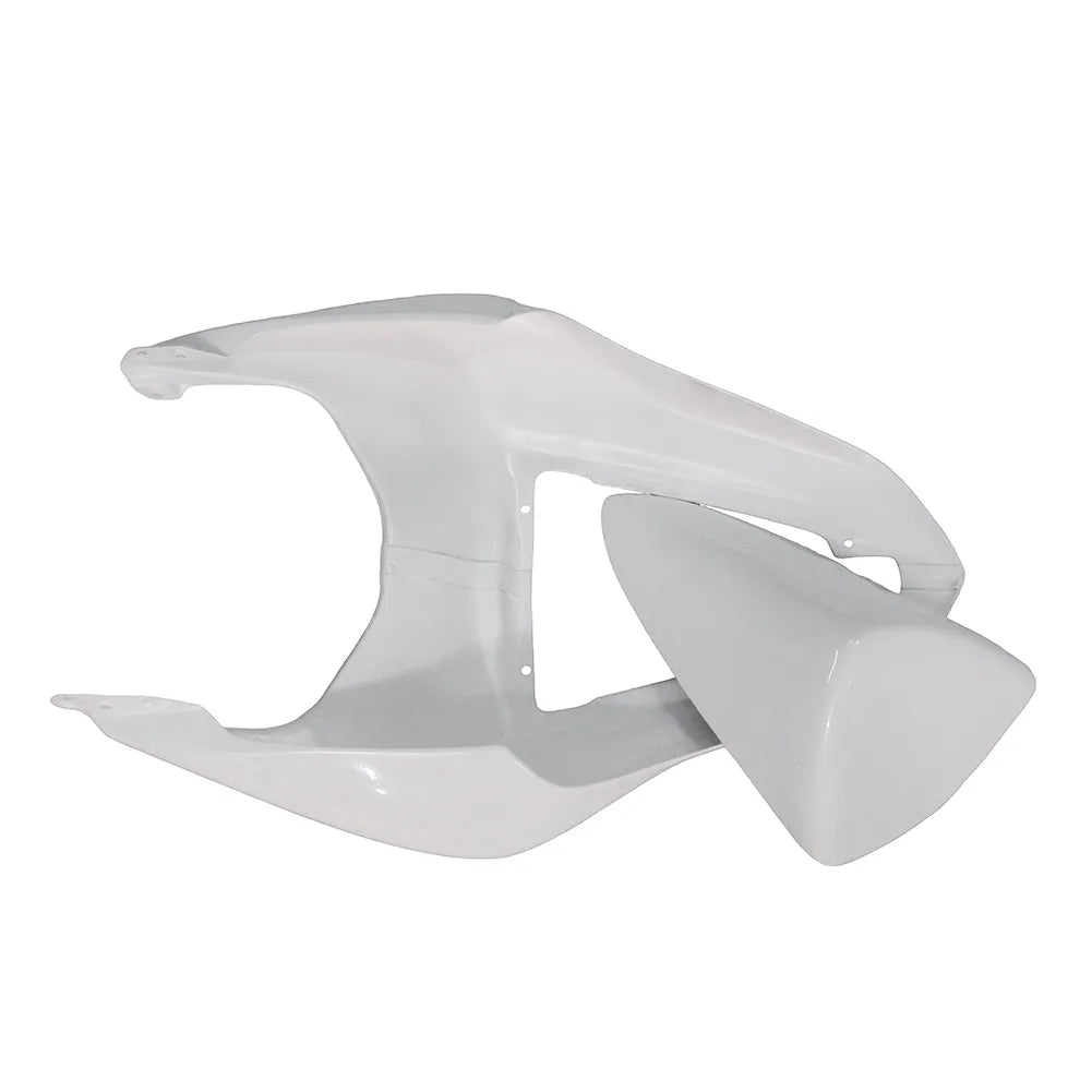 Kawasaki ZX-6R / 636 2007-2008 White tail section fairing detail view 7