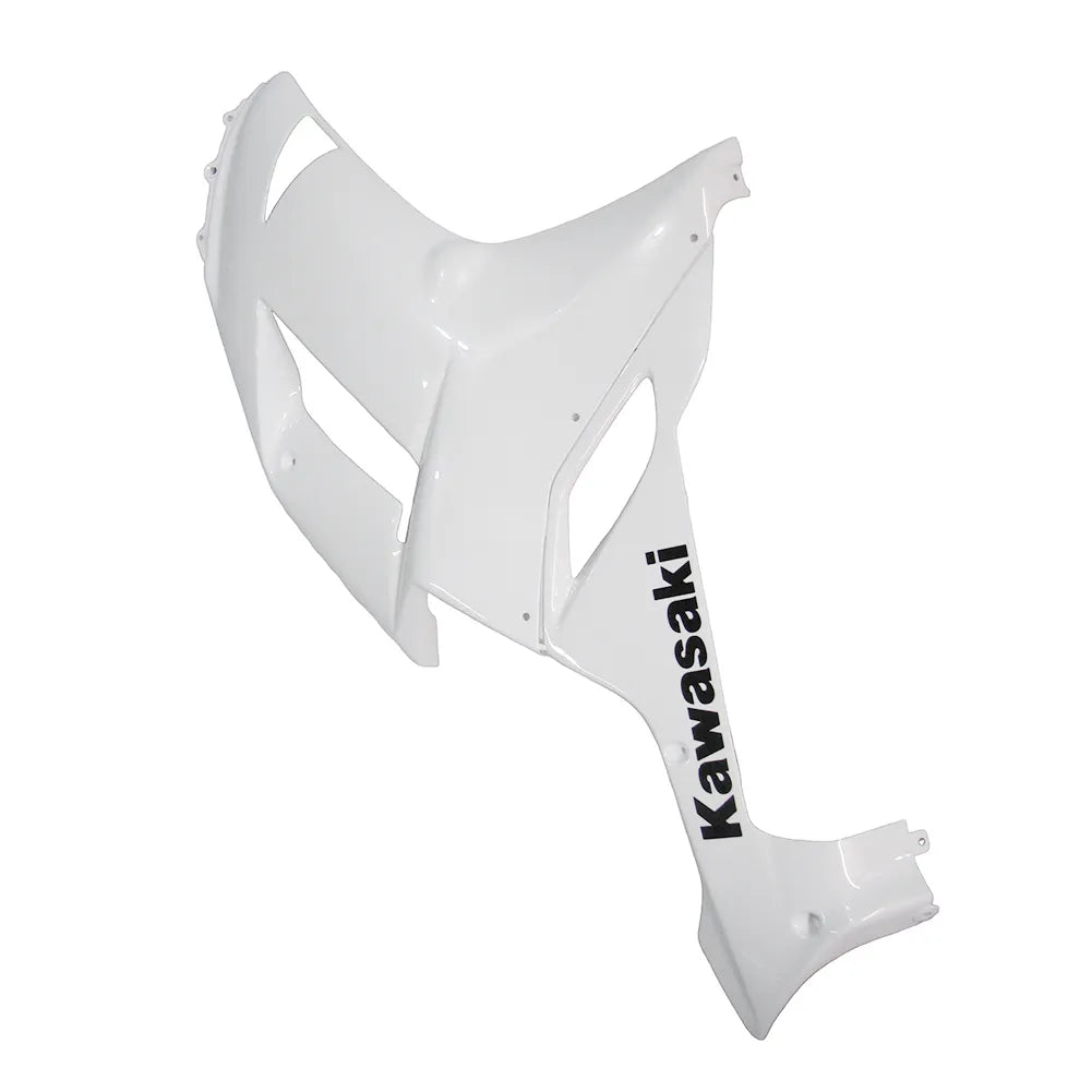 Kawasaki ZX-6R / 636 2007-2008 White tail section fairing rear view