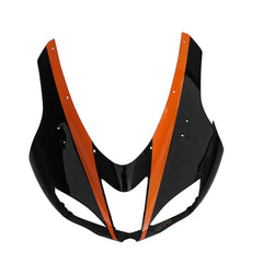 Kawasaki ZX-6R / 636 2007-2008 Orange, Black, and Orange Monster Edition fairing kit front view