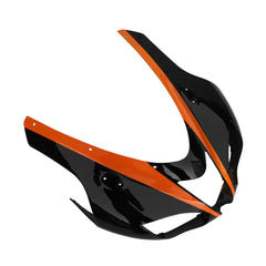 Kawasaki ZX-6R / 636 2007-2008 Orange, Black, and Orange Monster Edition tail section fairing detail view 1