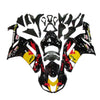Kawasaki ZX-6R / 636 2007-2008 Black, Yellow, and Red Bull Edition Fairing Kit