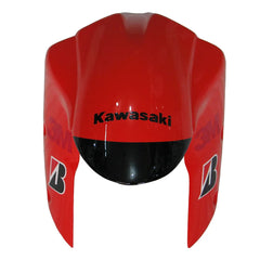 Kawasaki ZX-6R / 636 2007-2008 Red and Black Monster Edition tail section fairing detail view 6