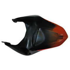 Kawasaki ZX-6R / 636 2007-2008 Red and Black Monster Edition tail section fairing detail view 2