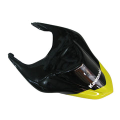 Kawasaki ZX-6R / 636 2007-2008 Yellow and Black Monster Edition tail section fairing detail view 3