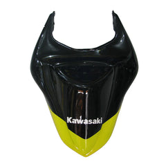 Kawasaki ZX-6R / 636 2007-2008 Yellow and Black Monster Edition tail section fairing detail view 4