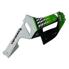 Kawasaki ZX-6R / 636 2007-2008 Green, White, and Black Speckled Edition tail section fairing detail view 3
