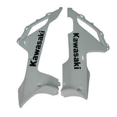 Kawasaki ZX-6R / 636 2007-2008 Green, White, and Black Speckled Edition tail section fairing detail view 4
