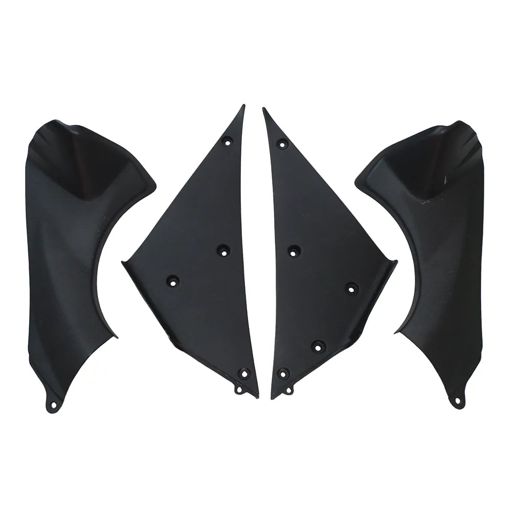 Kawasaki ZX-6R / 636 2007-2008 Green, White, and Black Speckled Edition tail section fairing detail view 15