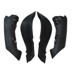 Kawasaki ZX-6R / 636 2007-2008 Green, White, and Black Speckled Edition tail section fairing detail view 16