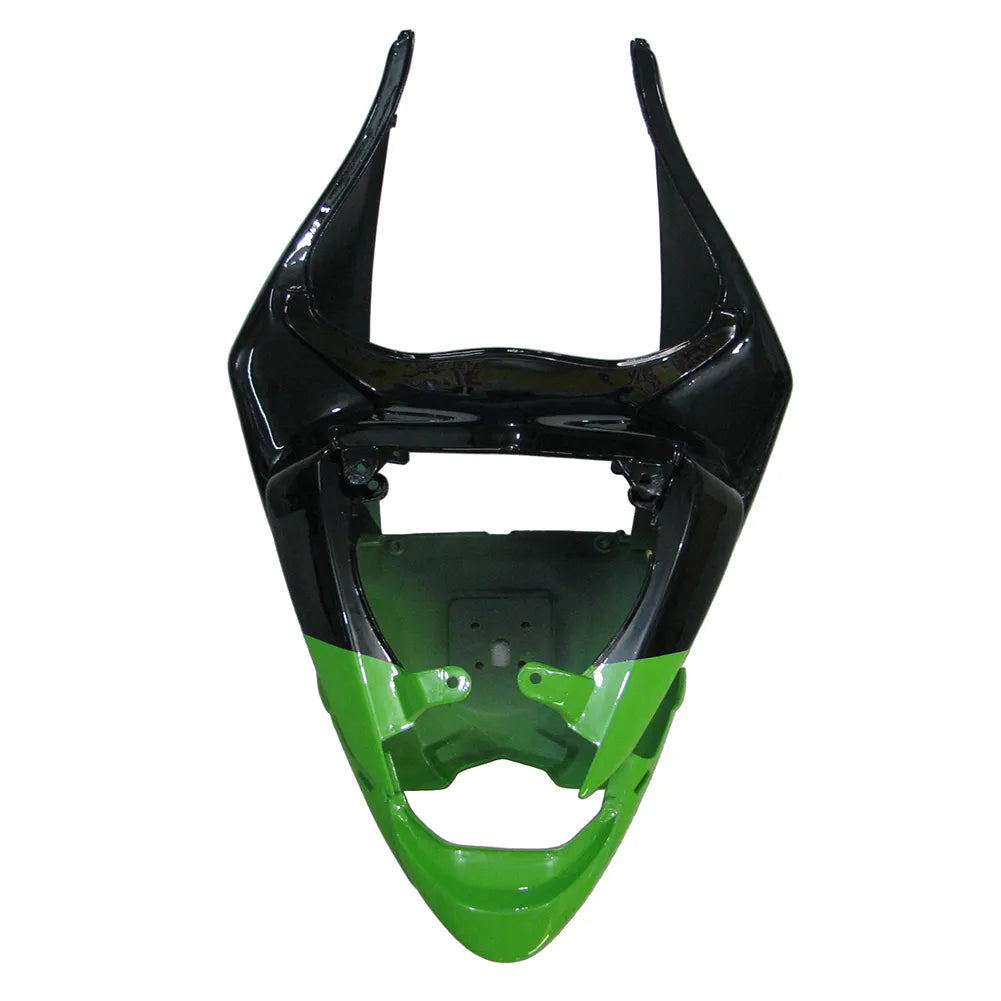 Kawasaki ZX-6R / 636 2009-2012 Green Monster Edition tail section fairing detail view 5