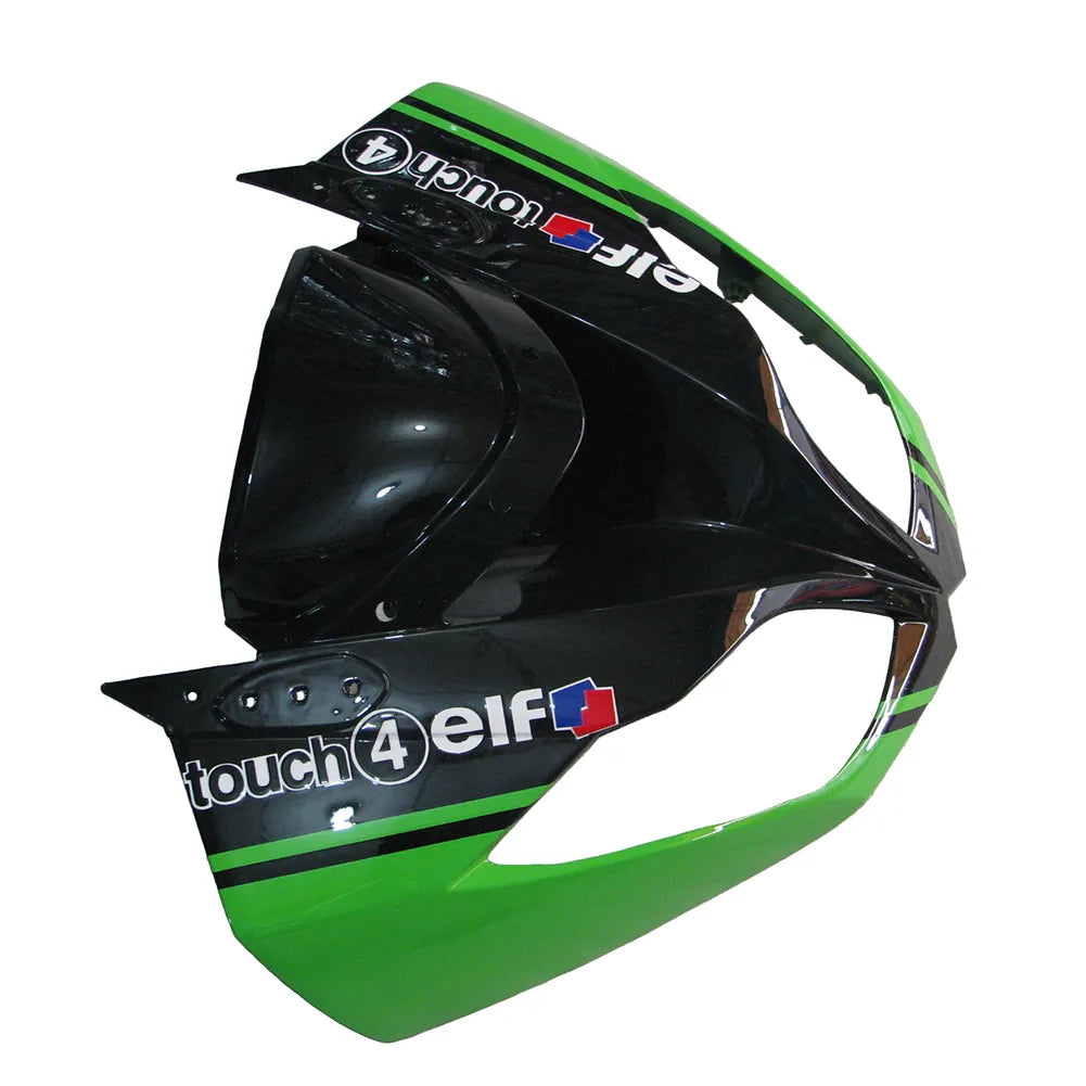 Kawasaki ZX-6R / 636 2009-2012 Green Monster Edition tail section fairing detail view 3