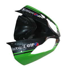 Kawasaki ZX-6R / 636 2009-2012 Green Monster Edition tail section fairing detail view 3