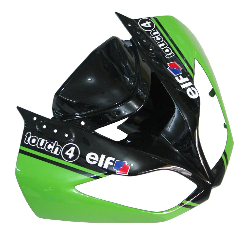 Kawasaki ZX-6R / 636 2009-2012 Green Monster Edition tail section fairing detail view 4