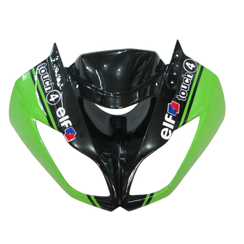 Kawasaki ZX-6R / 636 2009-2012 Green Monster Edition tail section fairing detail view 2