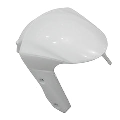 Kawasaki ZX-6R / 636 2009-2012 Matte Black and White tail section fairing detail view 2