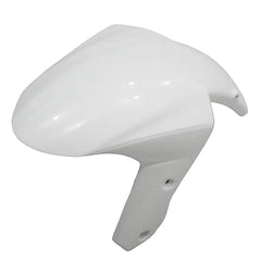 Kawasaki ZX-6R / 636 2009-2012 Matte Black and White tail section fairing detail view 3