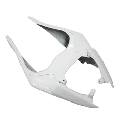 Kawasaki ZX-6R / 636 2009-2012 Matte Black and White tail section fairing detail view 5