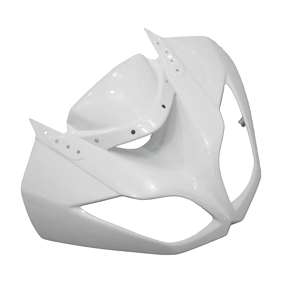 Kawasaki ZX-6R / 636 2009-2012 Matte Black and White tail section fairing detail view 8