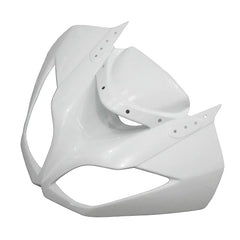 Kawasaki ZX-6R / 636 2009-2012 Matte Black and White tail section fairing detail view 9