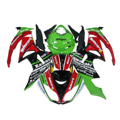 Kawasaki ZX-6R / 636 2009-2012 Style A fairing kit front view