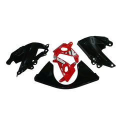 Kawasaki ZX-6R / 636 2009-2012 Style B tail section fairing detail view 1