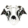 Kawasaki ZX-6R / 636 2013-2018 White, Black, and Green Monster Edition Fairing Kit