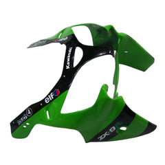 Kawasaki ZX-9R 2000-2001 Green Claw Graphics Style A Fairing Kit with Logos