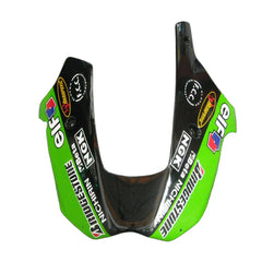 Kawasaki ZX-9R 2000-2001 Green Claw Graphics Style B Fairing Kit with Logos