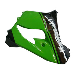 Kawasaki ZX-9R 2000-2001 Green Black 14 No. Fairing Kit with Logos